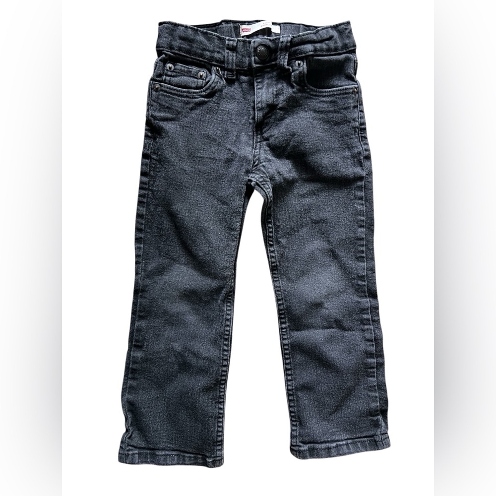 Levi’s Boys 517 Bootcut Black Jeans | 5